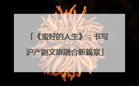 《蛮好的人生》：书写沪产剧文旅融合新篇章