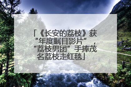 《长安的荔枝》获“年度瞩目影片”，“荔枝男团”手捧茂名荔枝走红毯
