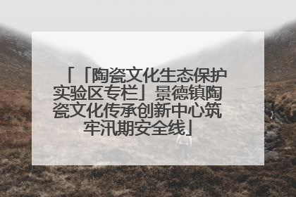 「陶瓷文化生态保护实验区专栏」景德镇陶瓷文化传承创新中心筑牢汛期安全线