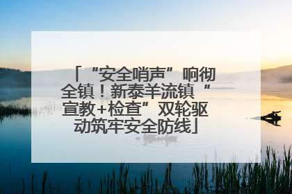 “安全哨声”响彻全镇！新泰羊流镇“宣教+检查”双轮驱动筑牢安全防线