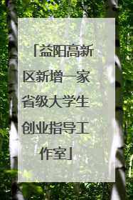 益阳高新区新增一家省级大学生创业指导工作室