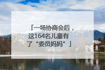 一场协商会后，这164名儿童有了“委员妈妈”