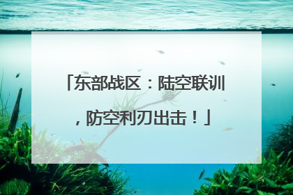 东部战区：陆空联训，防空利刃出击！