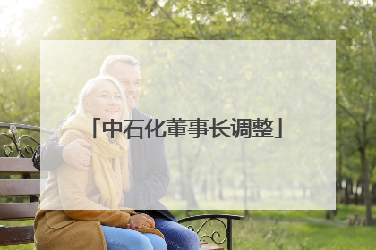 中石化董事长调整