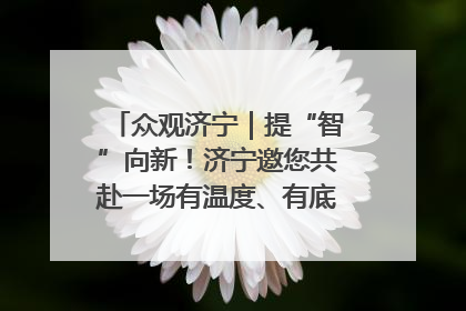 众观济宁｜提“智”向新！济宁邀您共赴一场有温度、有底气的“智造”之约