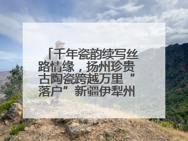 千年瓷韵续写丝路情缘，扬州珍贵古陶瓷跨越万里“落户”新疆伊犁州博物馆