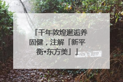 千年敦煌邂逅养固健，注解「新平衡•东方美」