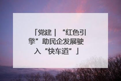 党建｜“红色引擎”助民企发展驶入“快车道”