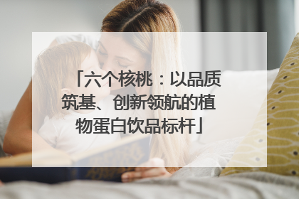 六个核桃：以品质筑基、创新领航的植物蛋白饮品标杆