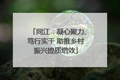 同江：凝心聚力、笃行实干 助推乡村振兴提质增效