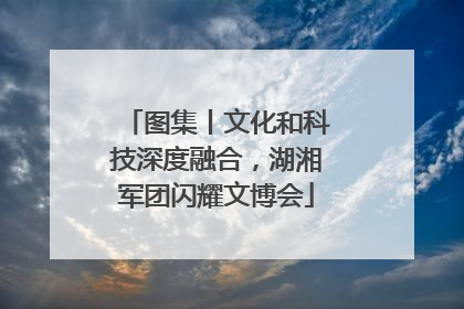 图集丨文化和科技深度融合，湖湘军团闪耀文博会