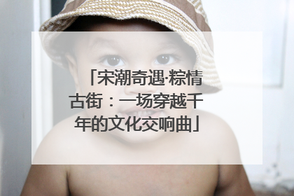宋潮奇遇·粽情古街：一场穿越千年的文化交响曲