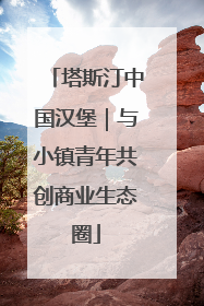 塔斯汀中国汉堡｜与小镇青年共创商业生态圈