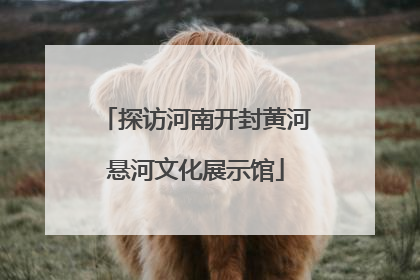 探访河南开封黄河悬河文化展示馆