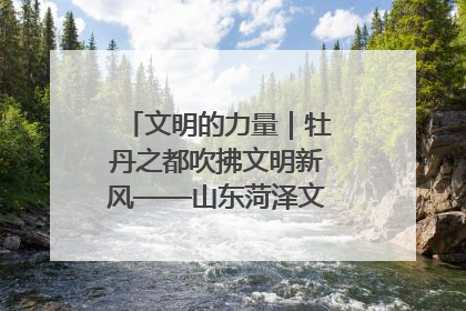 文明的力量｜牡丹之都吹拂文明新风——山东菏泽文明创建一线见闻