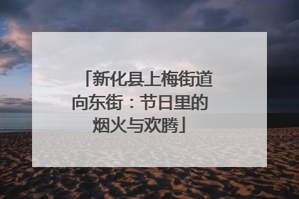 新化县上梅街道向东街：节日里的烟火与欢腾
