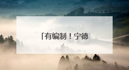 有编制！宁德发布招聘公告
