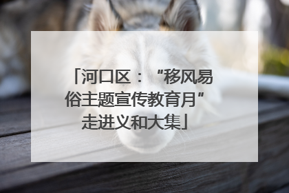 河口区：“移风易俗主题宣传教育月”走进义和大集