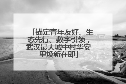 锚定青年友好、生态先行、数字引领，武汉最大城中村华安里焕新在即