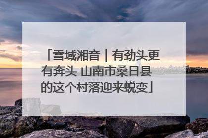 雪域湘音｜有劲头更有奔头 山南市桑日县的这个村落迎来蜕变