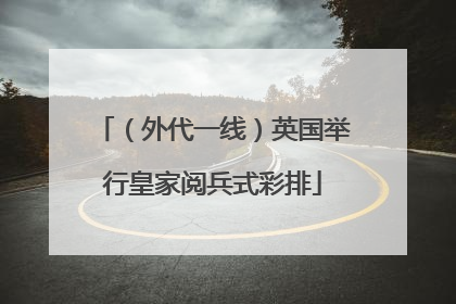 （外代一线）英国举行皇家阅兵式彩排