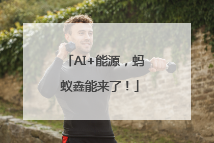 AI+能源，蚂蚁鑫能来了！